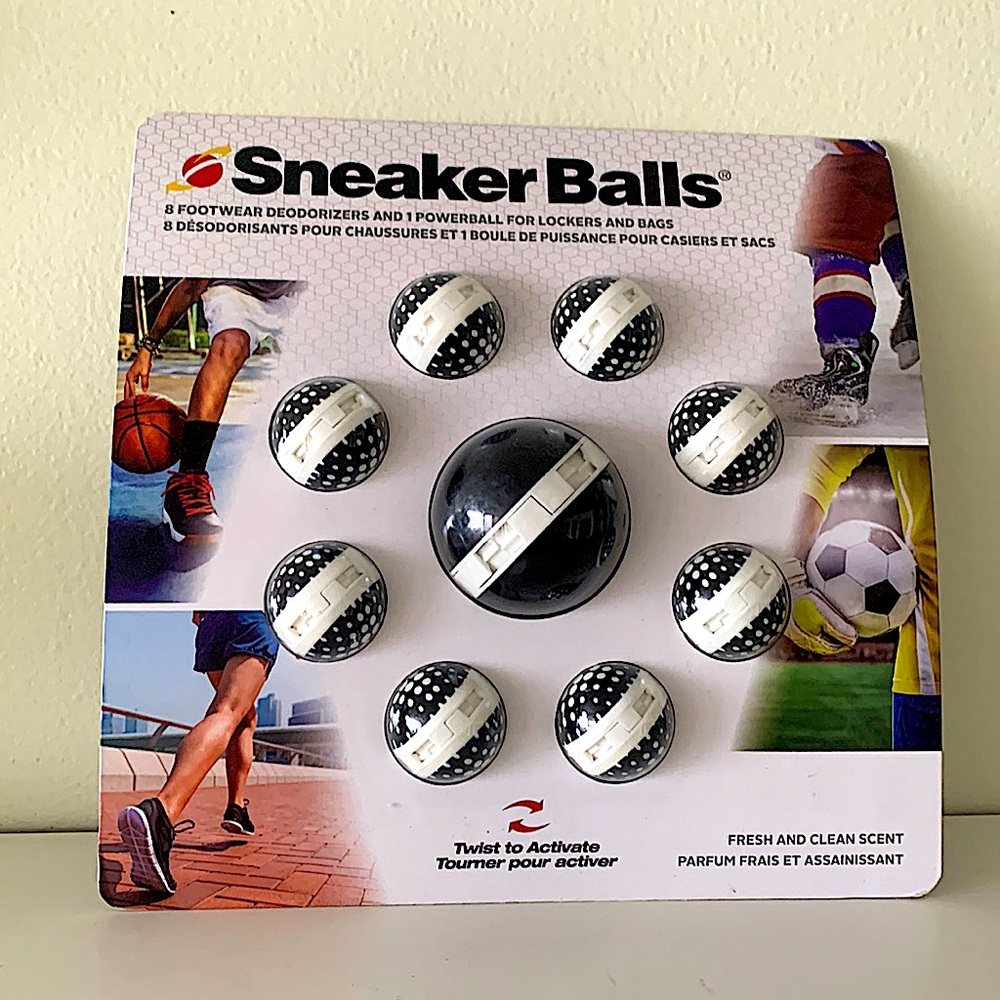 3/$25 ⭐️ Sneaker Balls Shoe and Gym Bag Odour Protection